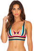 Luli Fama Goldmine Cross Back Bustier Top